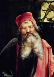 Detail of Saint Anthony from the Isenheim Altarpiece, c. 1512-16
